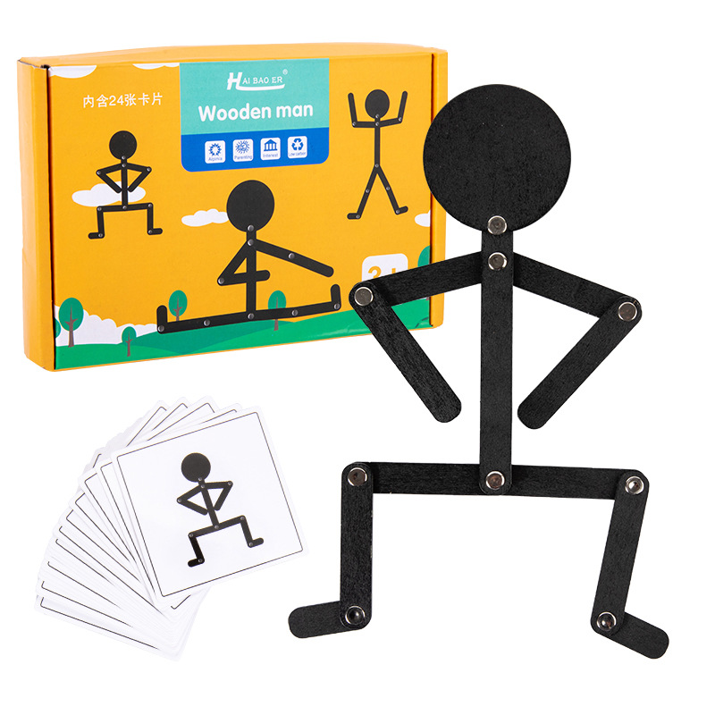 Wooden Puzzle Kids - DIY Teka-teki Mainan Papan Permainan Pendidikan