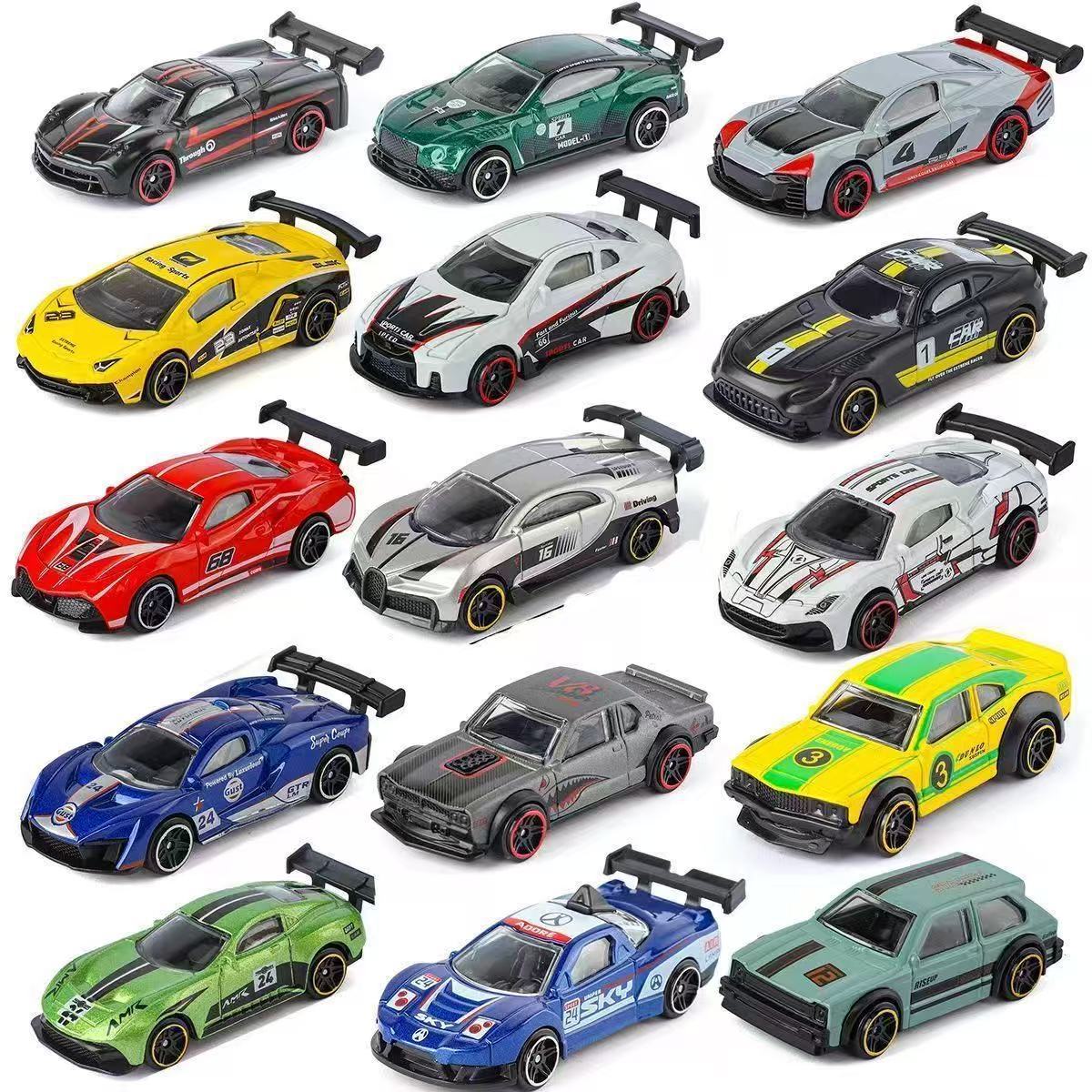 Kids Toys Boys - Model Mobil Alloy Simulasi 1:64 Mobil