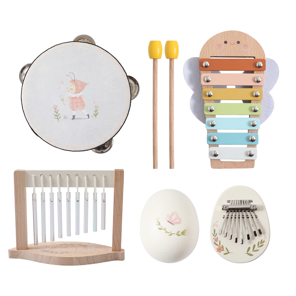 Kids Toys Xylophone - Mainan Musik Bayi Mainan Kayu Montessori