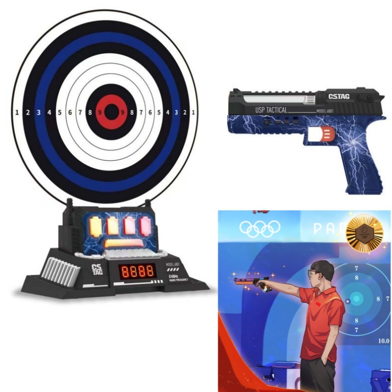 Kids Toys Boys - CSTAG AI Kompetisi Menembak Sasaran Set