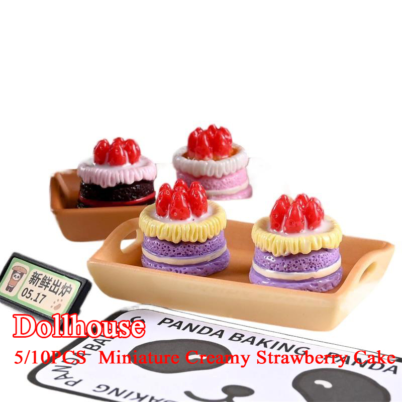 Kids Toys House - 5/10 Buah Miniatur Rumah Boneka Simulasi