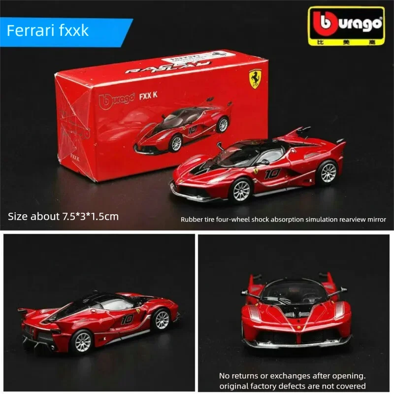 Kids Toys Boys - Bburago 1:64 Model Mobil Diecast, Mainan