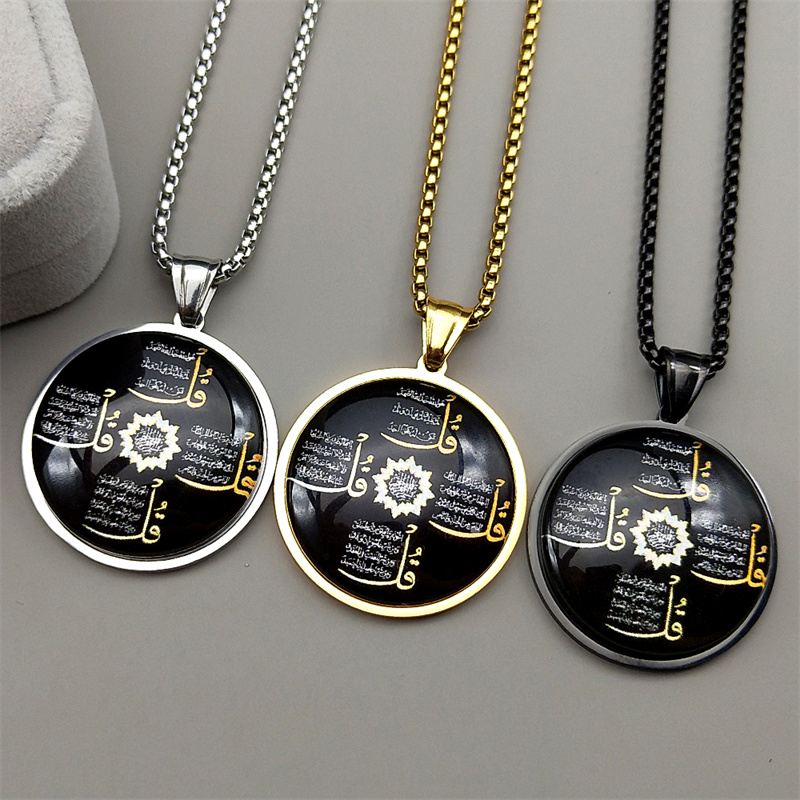 Kalung Liontin Kaca Bulat Huru - Kids Quran Toys ulasan dan harga