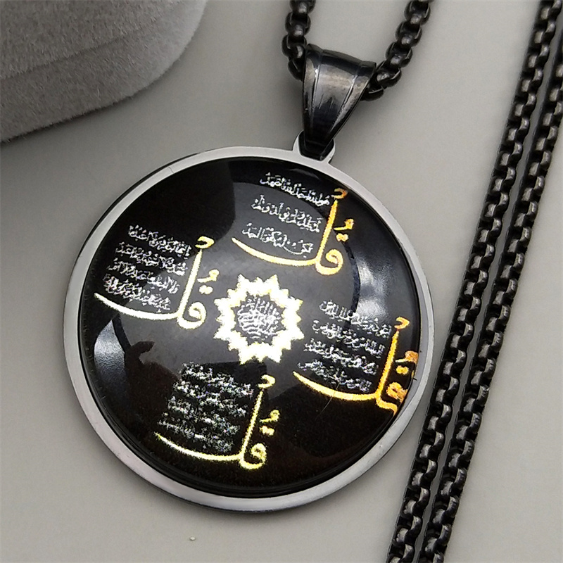 Kalung Liontin Kaca Bulat Huru - Kids Quran Toys ulasan dan harga