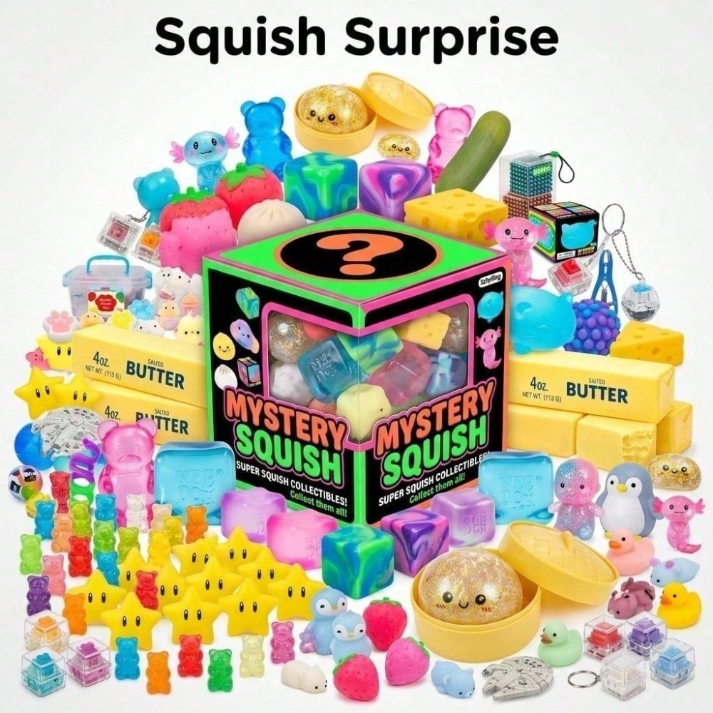 Squishy Misteri Seri Dasar yan - Kids Toys Box ulasan dan harga