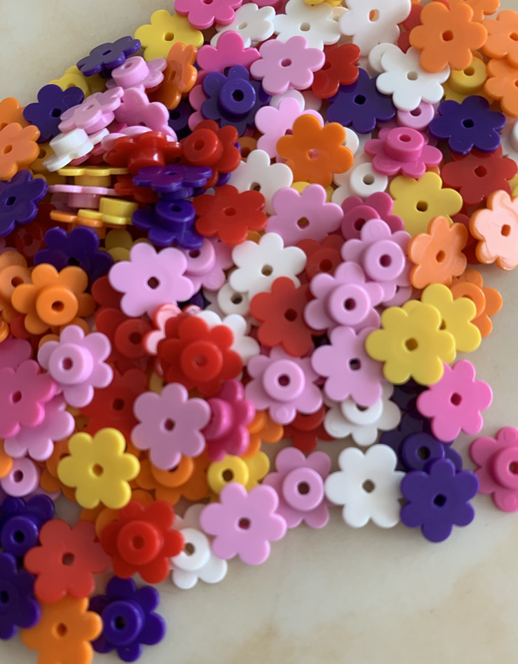 500-1000 Buah Bunga Kecil 3742 - Kids Toys Blocks ulasan dan harga