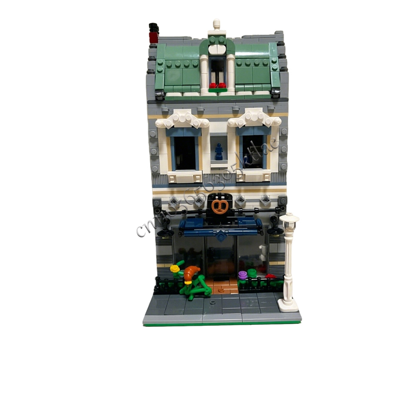 1268 Buah MOC City Street View - Kids Toys Blocks ulasan dan harga