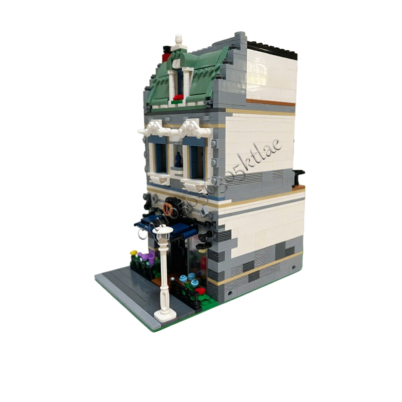 1268 Buah MOC City Street View - Kids Toys Blocks ulasan dan harga