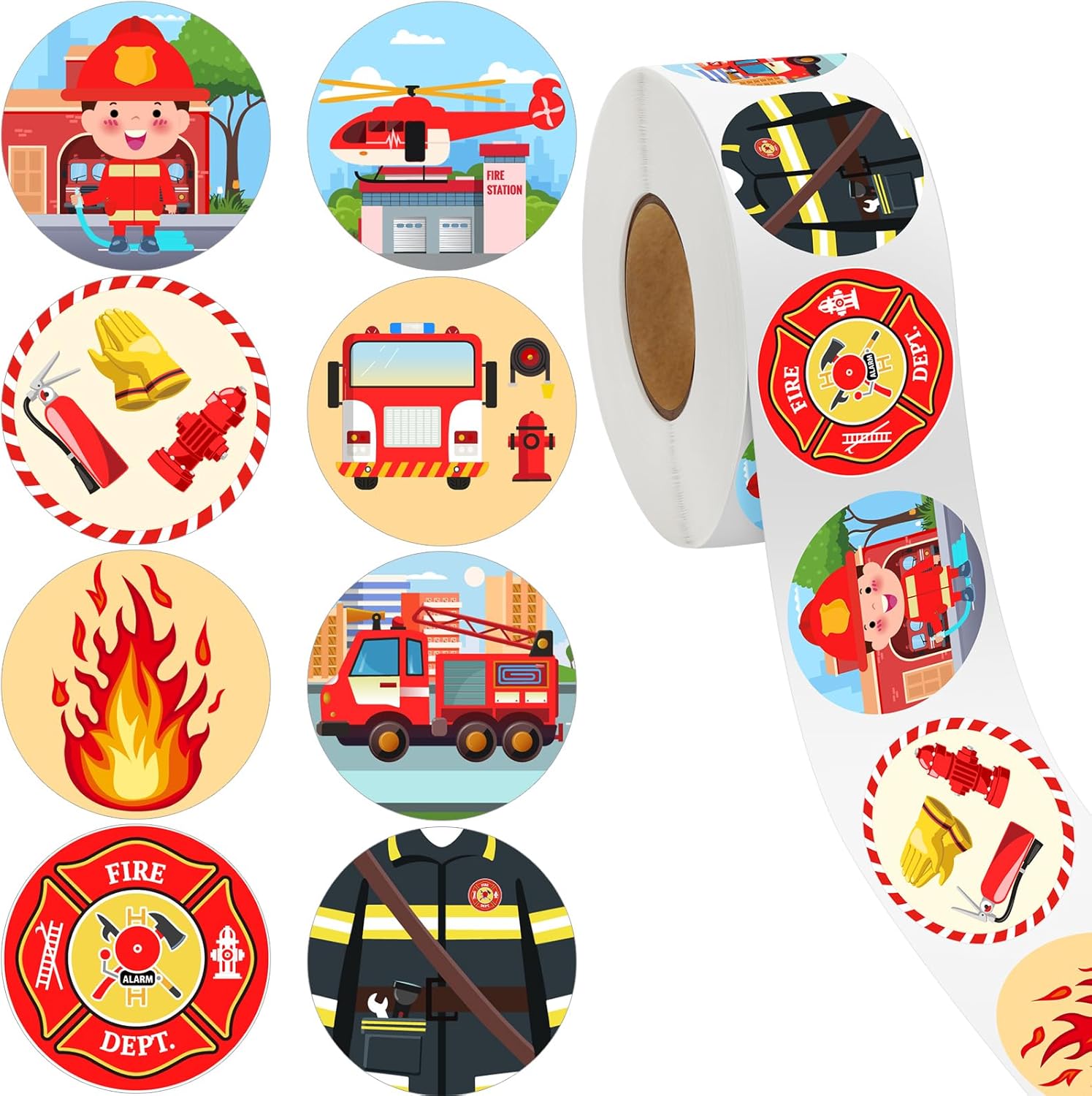 500 Buah Stiker Polisi Stiker  - Kids Toys Names ulasan dan harga