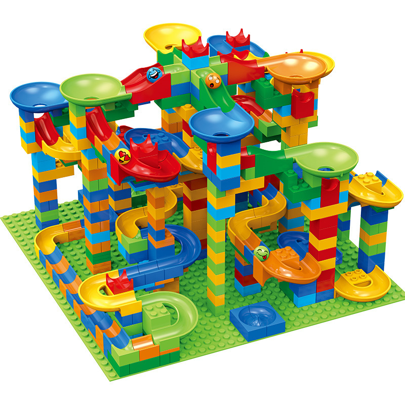 Blok Rel Marmer Lari Balap Jal - Marble Run Set ulasan dan harga