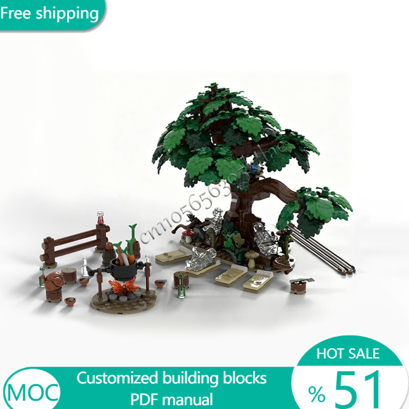 688 PCS Pohon Apel Kamp Petual - Kids Toys Blocks ulasan dan harga