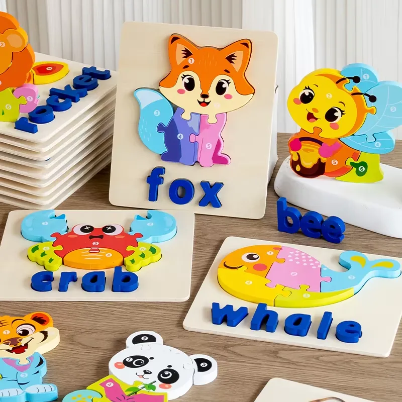 Puzzle Lalu Lintas Hewan 3D, P - Kids Toys Blocks ulasan dan harga