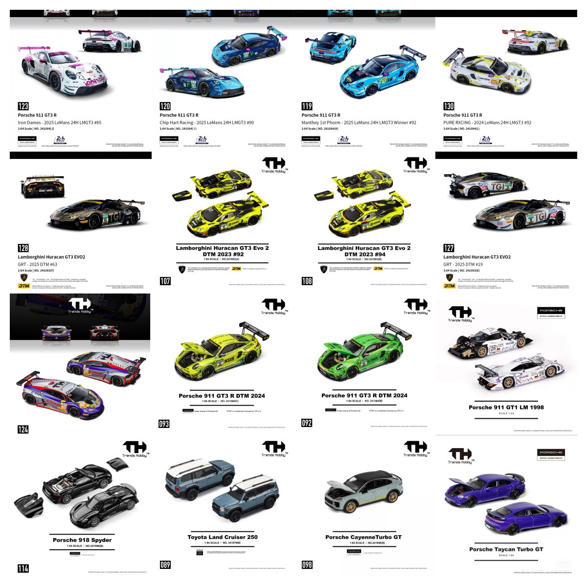 TH 1/64 Porsche 911 GT3 R LeMa - Kids Toys Boys ulasan dan harga