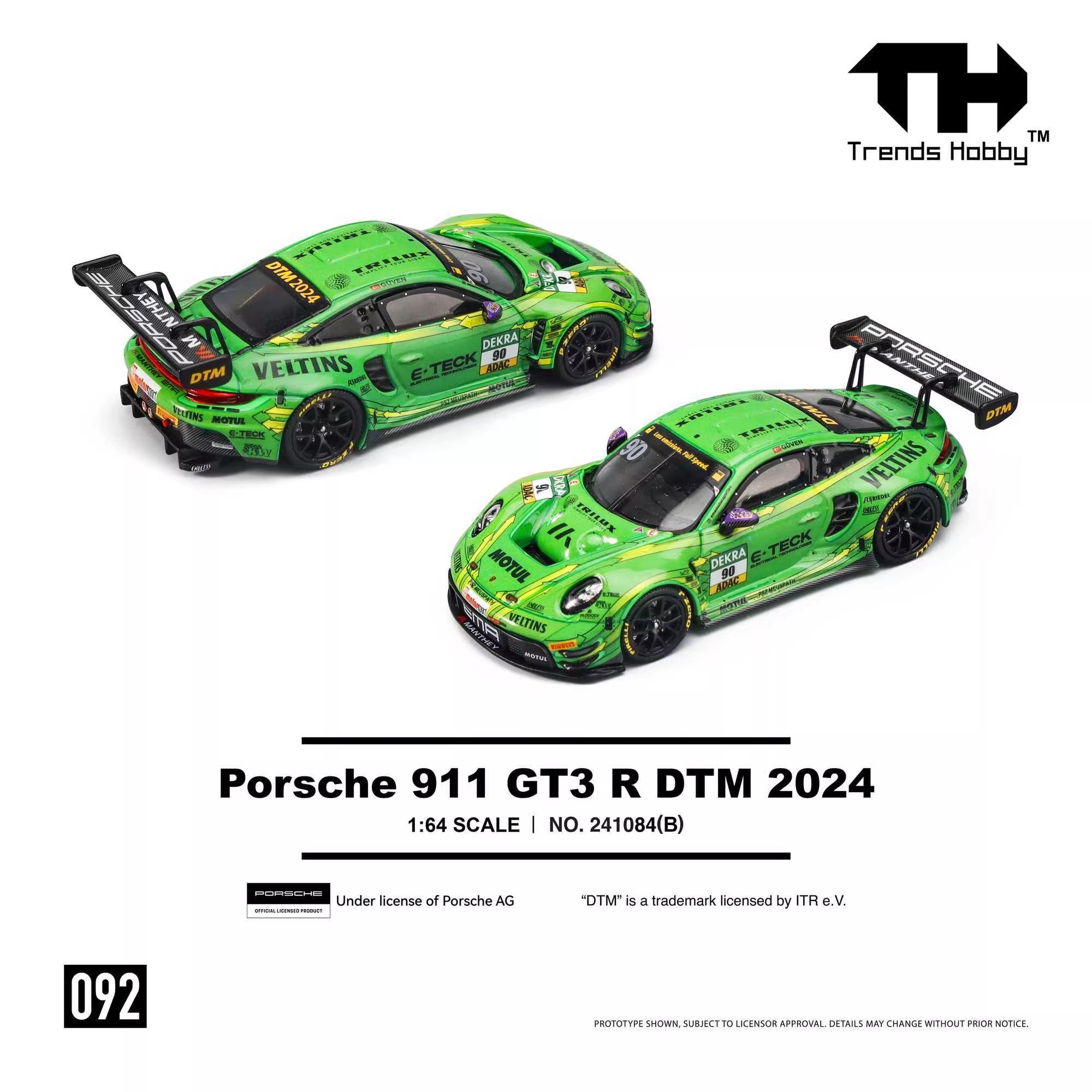 TH 1/64 Porsche 911 GT3 R LeMa - Kids Toys Boys ulasan dan harga