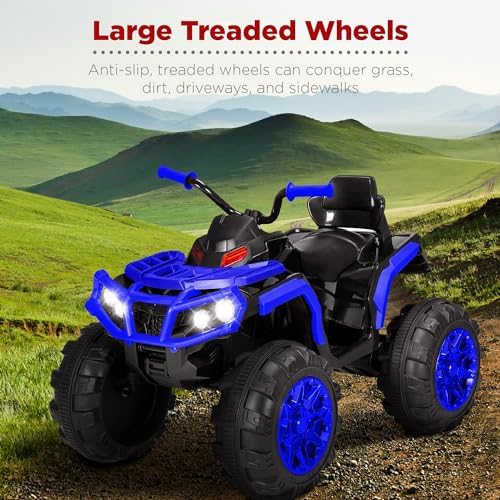 ATV Listrik Anak 12V, Mobil Qu - Kids Toys Quad ulasan dan harga