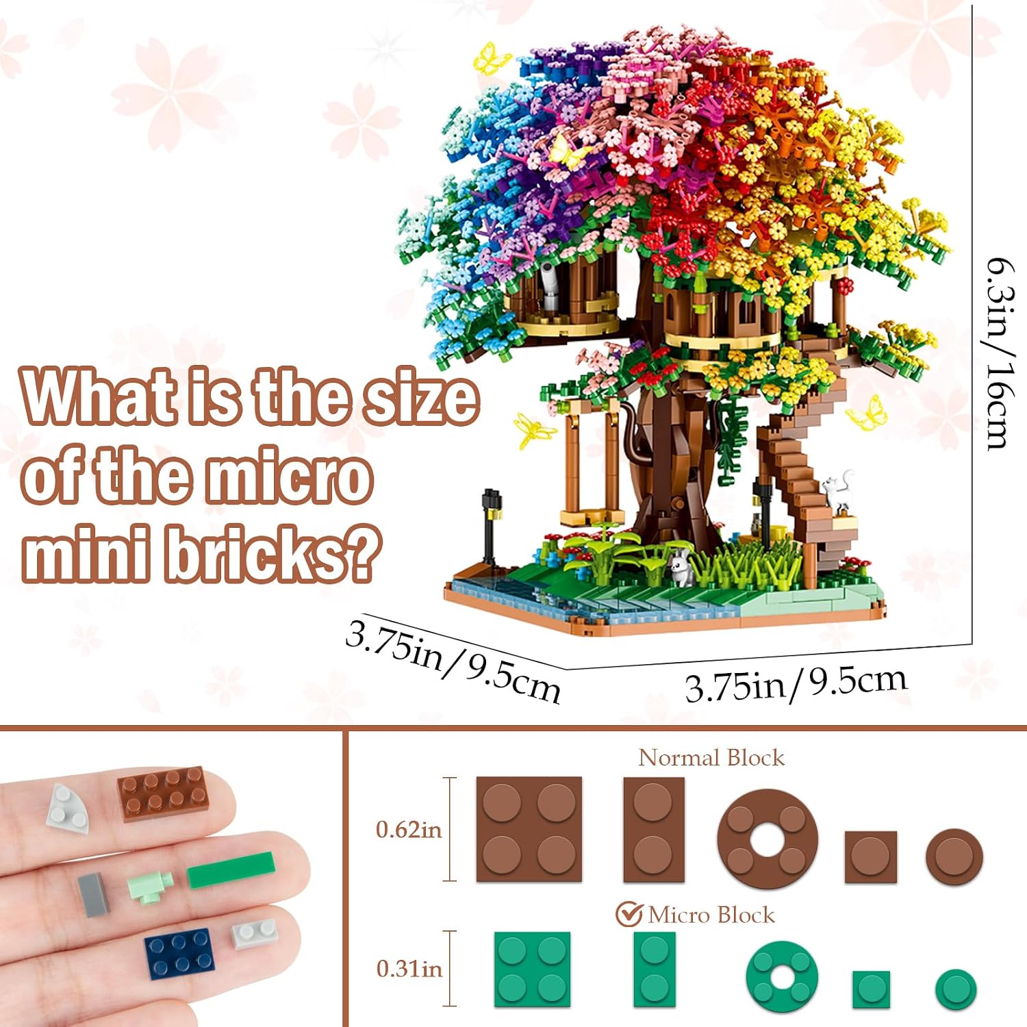 2338 Buah Set Blok Bangunan Mi - Kids Toys House ulasan dan harga