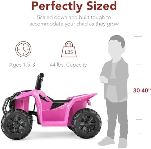Mobil Mainan Anak 6V, ATV Quad - Kids Toys Quad ulasan dan harga