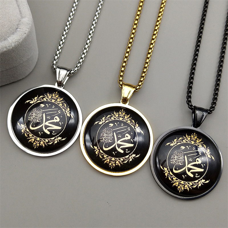Kalung Liontin Kaca Baja Anti  - Kids Quran Toys ulasan dan harga