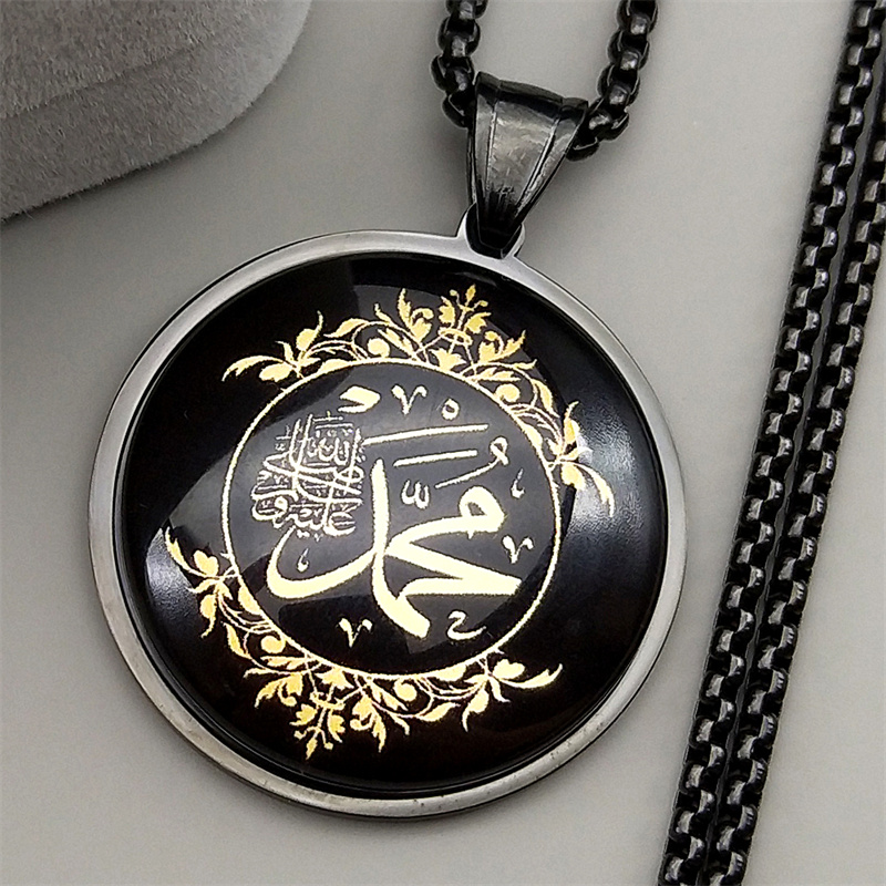 Kalung Liontin Kaca Baja Anti  - Kids Quran Toys ulasan dan harga