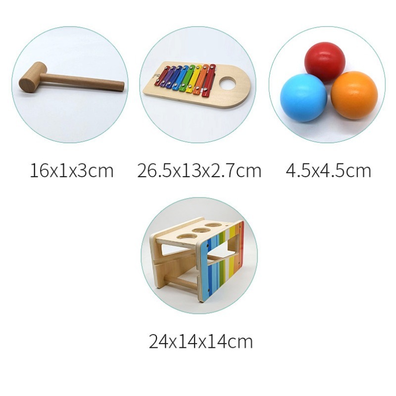 Bangku Pound & Tap dengan pero - Kids Toys Xylophone ulasan dan harga