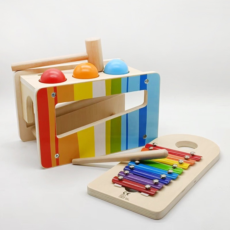 Bangku Pound & Tap dengan pero - Kids Toys Xylophone ulasan dan harga